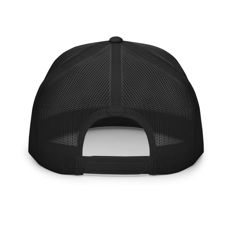 5 Panel Twill White Phat Cock Hat