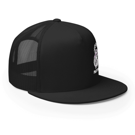 5 Panel Twill White Phat Cock Hat